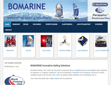 Tablet Screenshot of bomarine.net